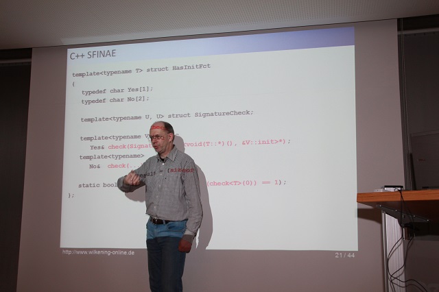 C++ User-Treffen Aachen 8.1.2015 - Bild 8