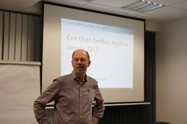 C++ User-Treffen Aachen 12.1.2017 - Bild 3