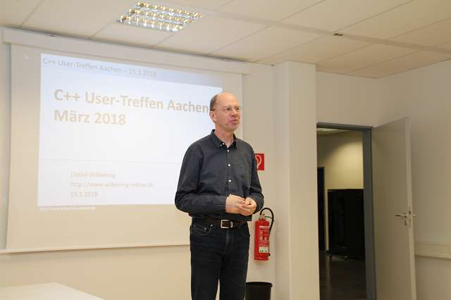 C++ User-Treffen Aachen 15.03.2018 - Bild 3