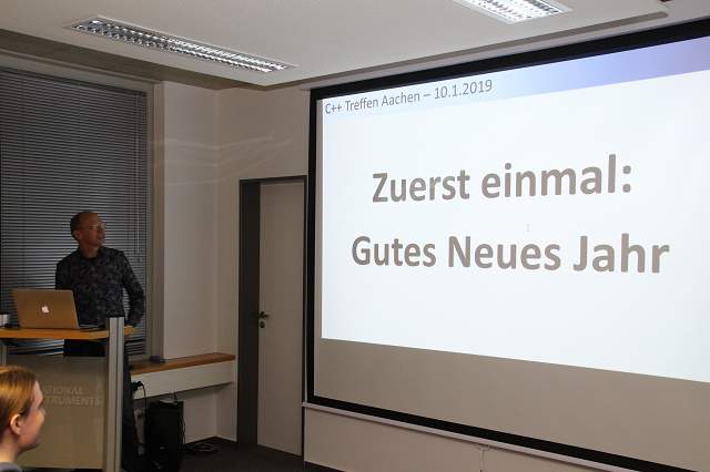 C++ User-Treffen Aachen 10.01.2019 - Bild 3